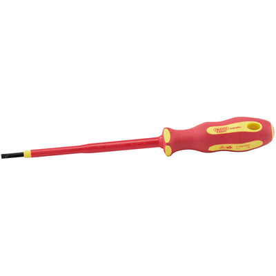 Draper Tools Ergo Plus® VDE 3.0 mm x 100mm Plain Slot Screwdriver DRA64368