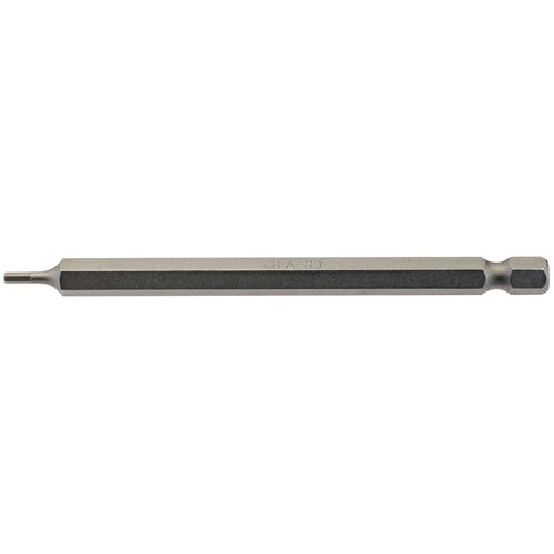 Draper Tools 2mm 1/4 Hex. Hexagonal Insert Bit 100mm Long x 1 DRA64370