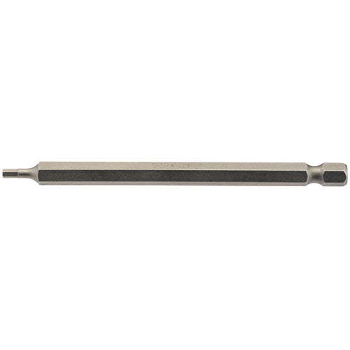 Draper Tools 2.5mm 1/4 Hex. Hexagonal Insert Bit 100mm Long x 1 DRA64371