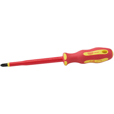 Draper Tools Ergo Plus® VDE No.3 x 150mm Cross Slot Screwdriver DRA64433
