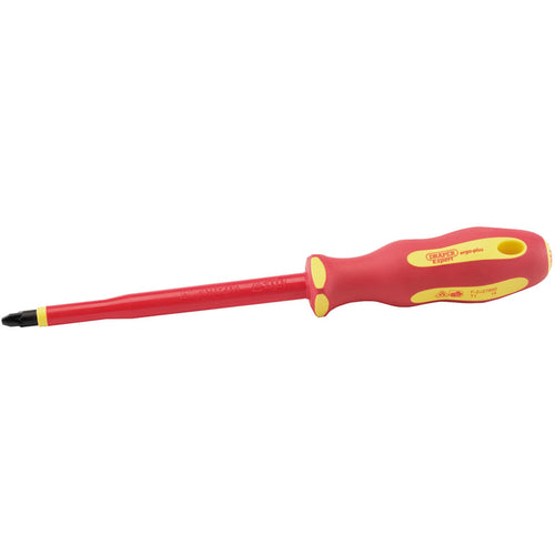 Draper Tools Ergo Plus® VDE No.3 x 150mm PZ Slot Screwdriver DRA64485
