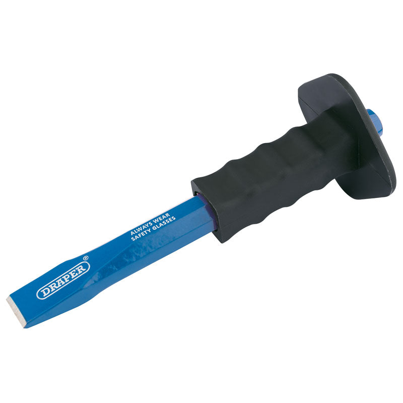 Draper Tools Octagonal Shank Cold Chisel with Hand Guard (25 x 250mm) DRA64686