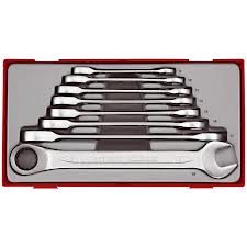 Teng Tools TT6508R 8 PCE Metric Ratcheting Combo Spanner Set-BD