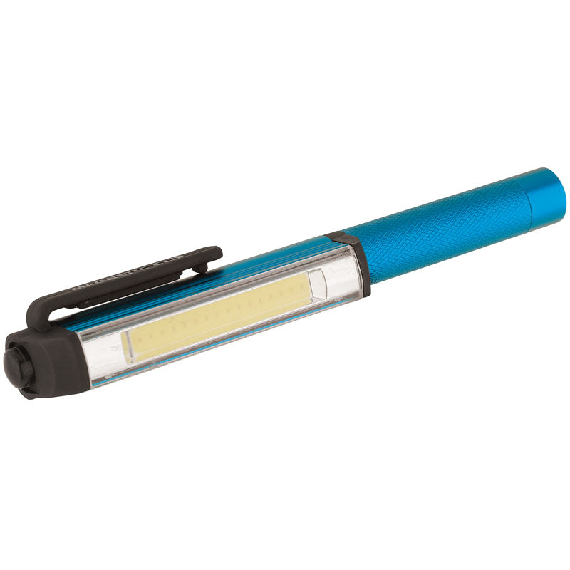 Draper Tools COB LED Aluminium Pocket Torch (3W) (3 x AAA batteries) DRA66009