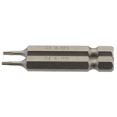 Draper Tools T6 1/4 Hex. Draper TX-STAR® Insert Bit 50mm Long x 2 DRA66481