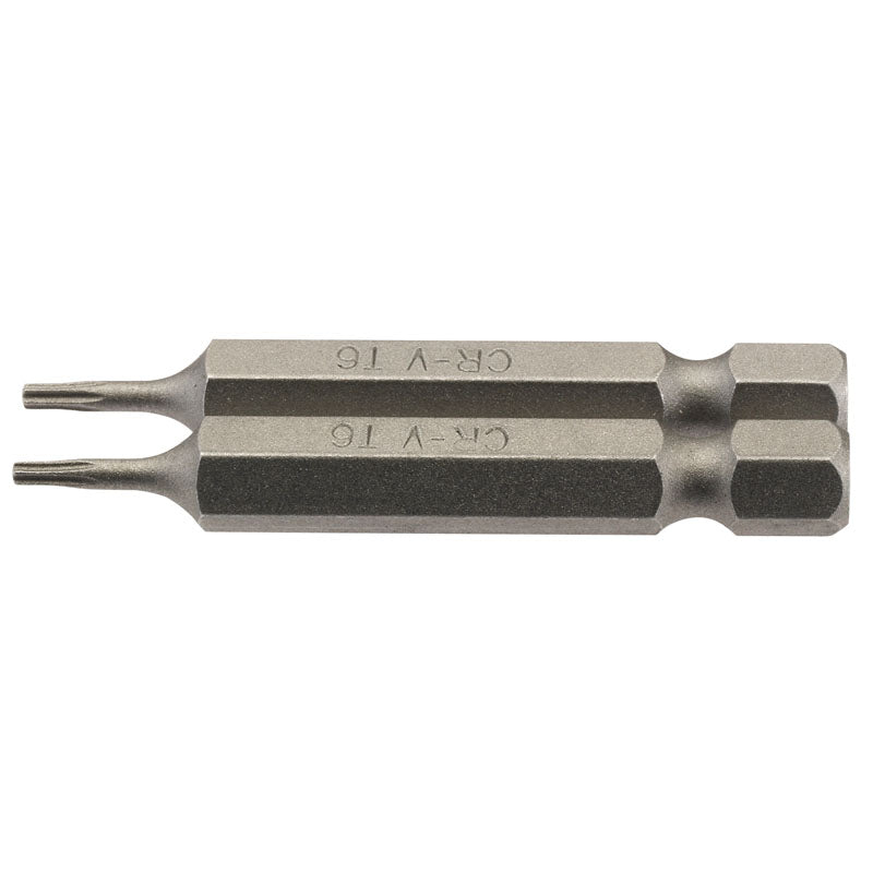 Draper Tools T6 1/4 Hex. Draper TX-STAR® Insert Bit 50mm Long x 2 DRA66481