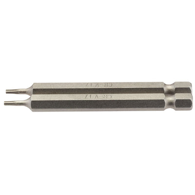 Draper Tools T7 1/4 Hex. Draper TX-STAR® Insert Bit 75mm Long x 2 DRA66829