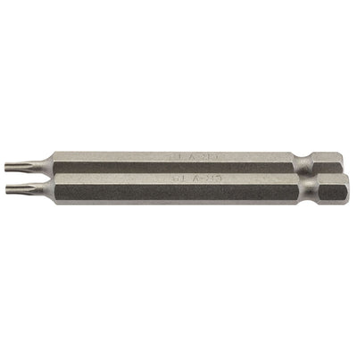 Draper Tools T8 1/4 Hex. Draper TX-STAR® Insert Bit 75mm Long x 2 DRA66830