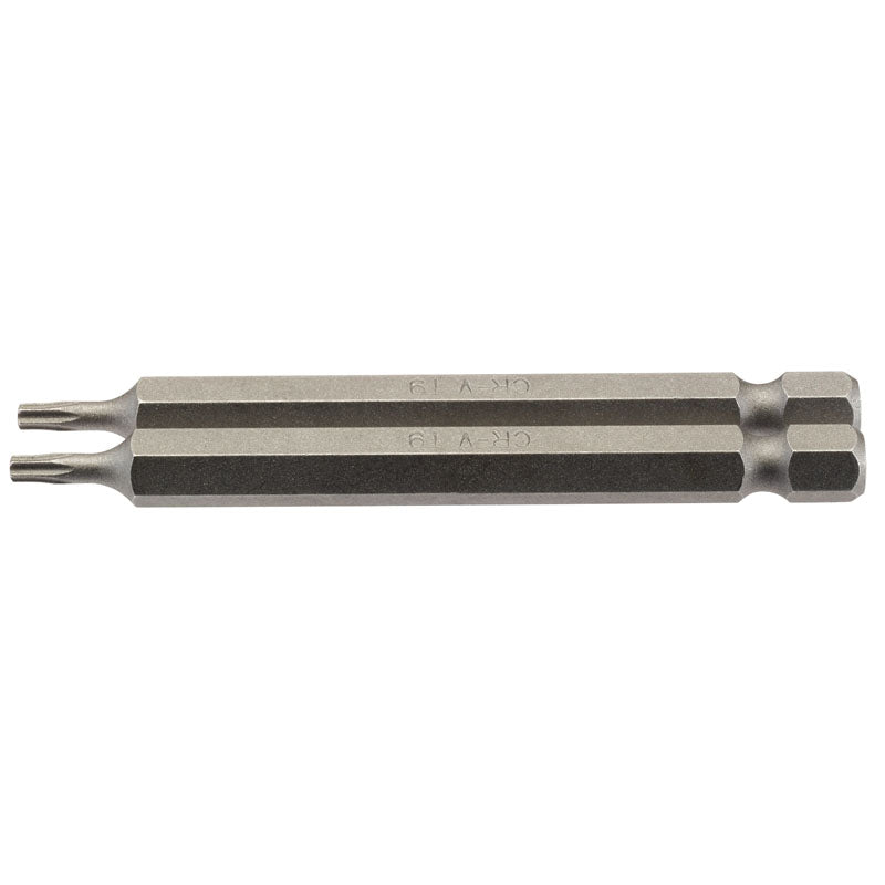 Draper Tools T9 1/4 Hex. Draper TX-STAR® Insert Bit 75mm Long x 2 DRA66843