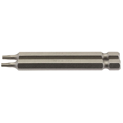 Draper Tools T10 1/4 Hex. Draper TX-STAR® Insert Bit 75mm Long x 2 DRA66845