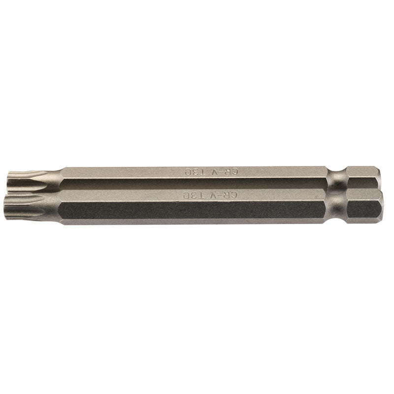 Draper Tools T30 1/4 Hex. Draper TX-STAR® Insert Bit 75mm Long x 2 DRA66852