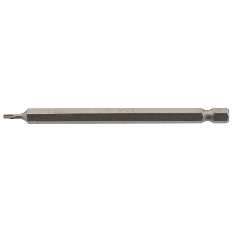 Draper Tools T7 1/4 Hex. Draper TX-STAR® Insert Bit 100mm Long x 1 DRA66906