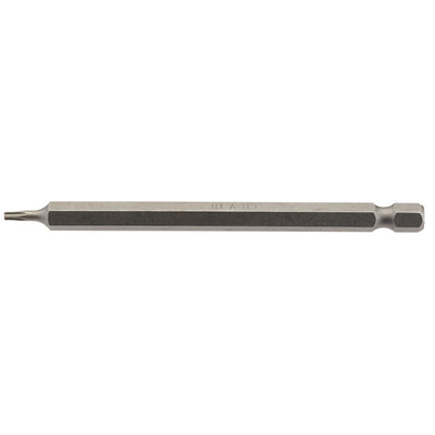Draper Tools T8 1/4 Hex. Draper TX-STAR® Insert Bit 100mm Long x 1 DRA66907