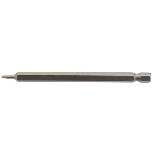 Draper Tools T8 1/4 Hex. Draper TX-STAR® Insert Bit 100mm Long x 1 DRA66907
