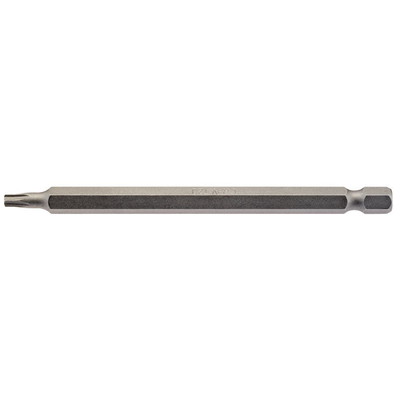 Draper Tools T20 1/4 Hex. Draper TX-STAR® Insert Bit 100mm Long x 1 DRA66929
