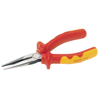 Draper Tools Expert 160mm VDE Long Nose Pliers DRA69174