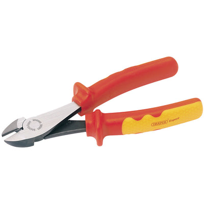 Draper Tools Expert 180mm VDE Hi-Leverage Diagonal Side Cutter DRA69180