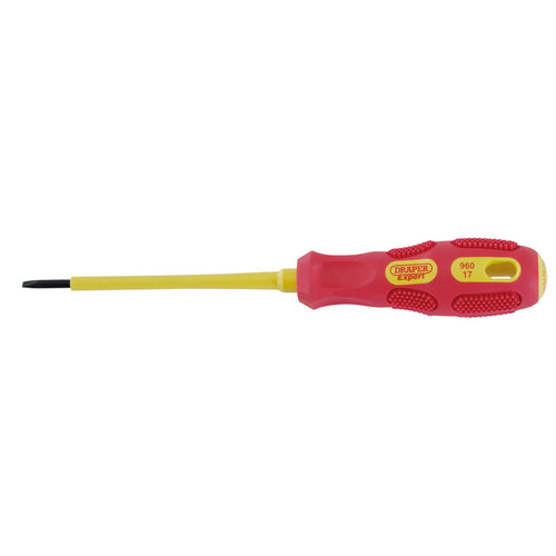 Draper Tools 2.5mm x 75 mm Fully Insulated Plain Slot Screwdriver DRA69211
