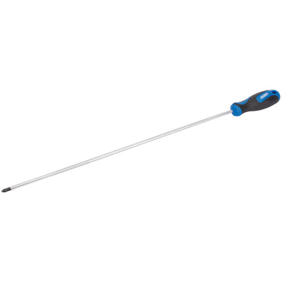 Draper Tools No.2 x 450mm PZ Type Screwdriver with Soft Grip Handles DRA69472