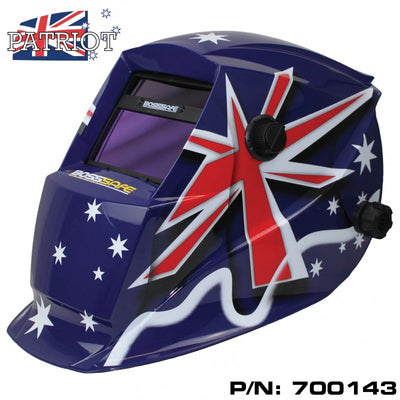BOSS Welders Auto Darkening Welding Helmet-Patriot 700143-FDD