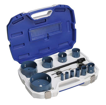 Bordo 7010-S2 CHIPPY'S CARPENTERS H/DUTY CORDLESS , DRILL HOLE SAW SET-15PCE