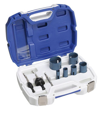 Bordo 7010-S4 SPARKYS ELECTRICAL H/DUTY CORDLESS,DRILL HOLE SAW SET-9PC
