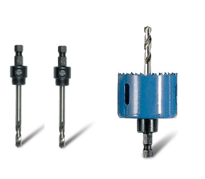 Bordo 7065-5012/5558 Quick Change Hole Saw Mandrel Adapter Set