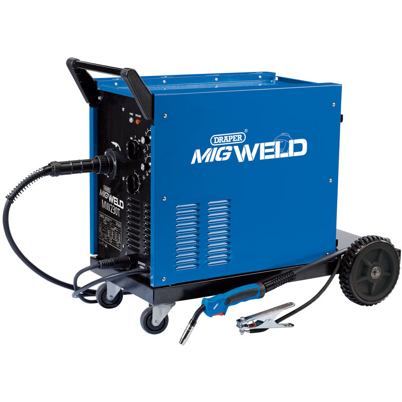 Draper Tools 230/400V Gas/Gasless Turbo MIG Welder (220A) DRA71093