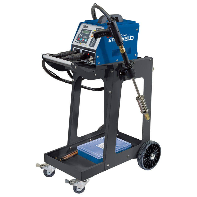 Draper Tools Stud Welder and Trolley Kit (3100A) DRA71106