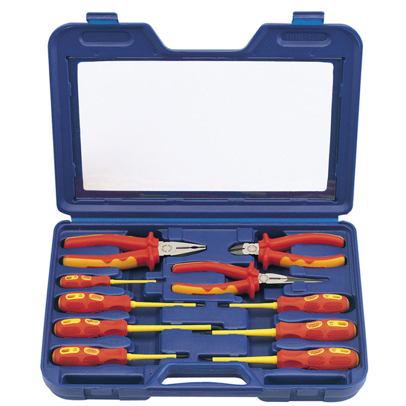 Draper Tools Fully Insulated Pliers and Screwdriver Set (10 Piece) DRA71155