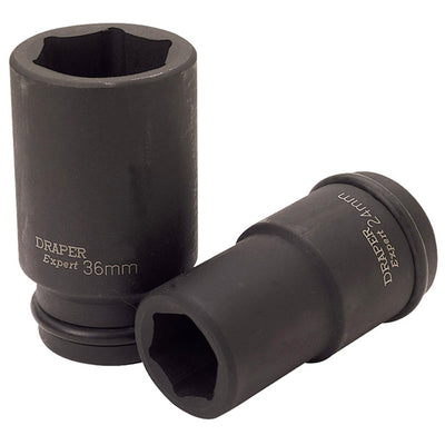 Draper Tools Expert 24mm 3/4 Square Drive Hi-Torq® 6 Point Deep Impact Socket DRA71883