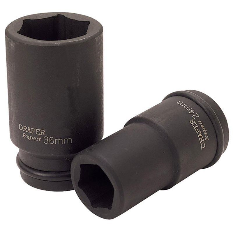 Draper Tools Expert 24mm 3/4 Square Drive Hi-Torq® 6 Point Deep Impact Socket DRA71883