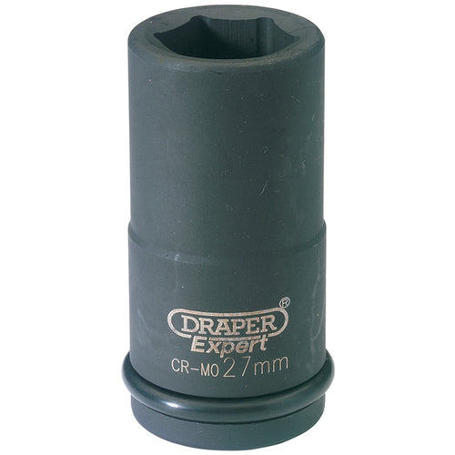 Draper Tools Expert 27mm 3/4 Square Drive Hi-Torq® 6 Point Deep Impact Socket DRA71908