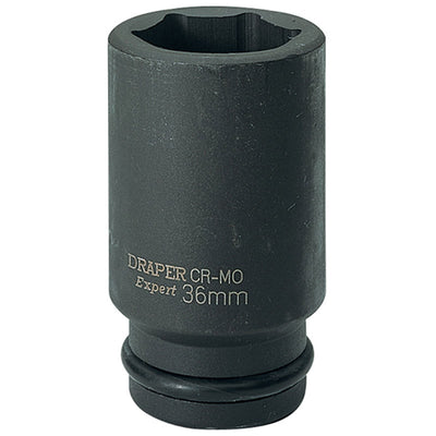 Draper Tools Expert 36mm 3/4 Square Drive Hi-Torq® 6 Point Deep Impact Socket DRA71940