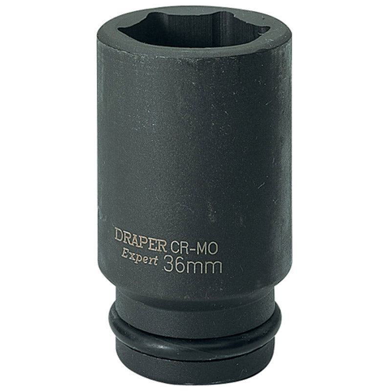 Draper Tools Expert 36mm 3/4 Square Drive Hi-Torq® 6 Point Deep Impact Socket DRA71940