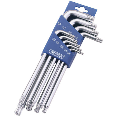 Draper Tools Draper TX-STAR® 1/2 Ball End Key Set (9 Piece) DRA73035