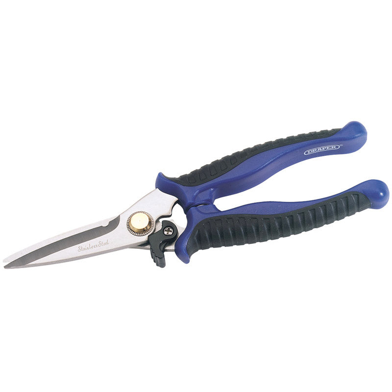 Draper Tools 200mm Soft Grip Universal Snips DRA73745