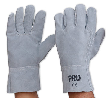 PROCHOICE Grey Leather Gloves 7407