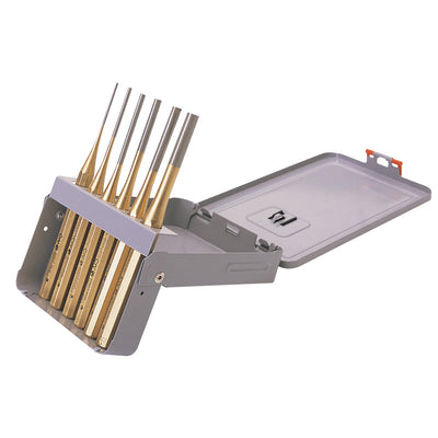 Draper Tools Octagonal Parallel Pin Punch Set (6 Piece) DRA74712