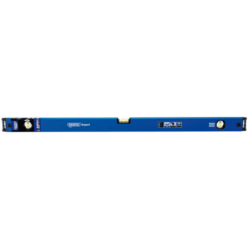 Draper Tools Box Levels with Magnified Vial And Side View Vial (900mm) DRA75123
