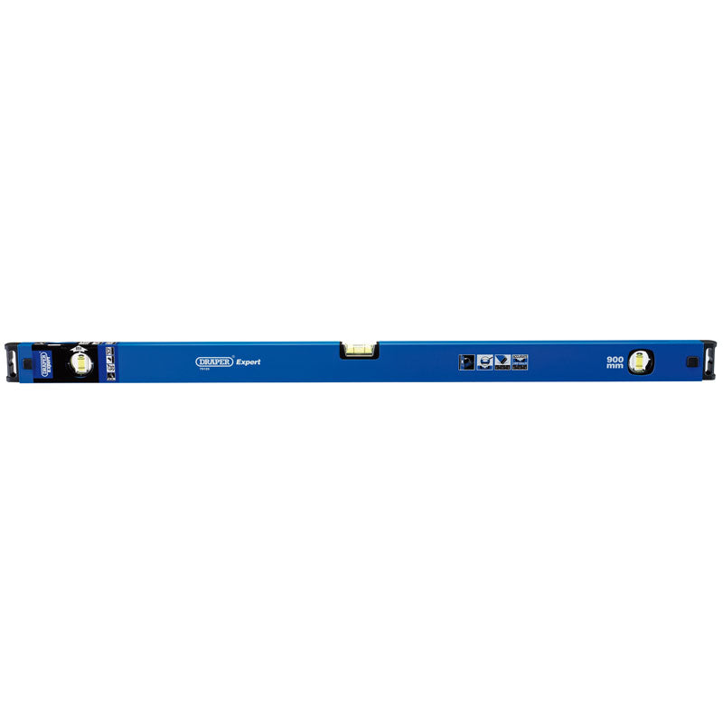 Draper Tools Box Levels with Magnified Vial And Side View Vial (900mm) DRA75123