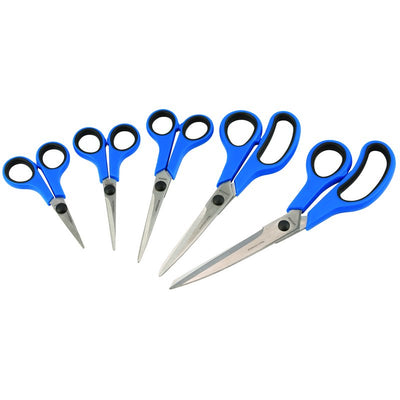Draper Tools Soft Grip Household Scissor Set (5 Piece) DRA75552