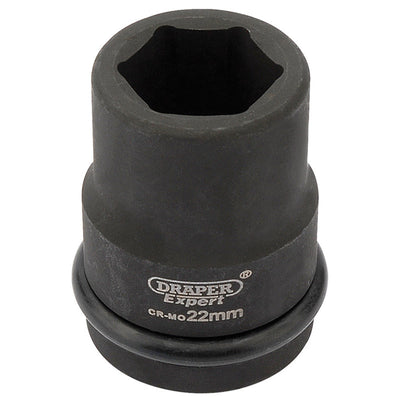 Draper Tools Expert 22mm 3/4 Square Drive Hi-Torq® 6 Point Impact Socket DRA75968