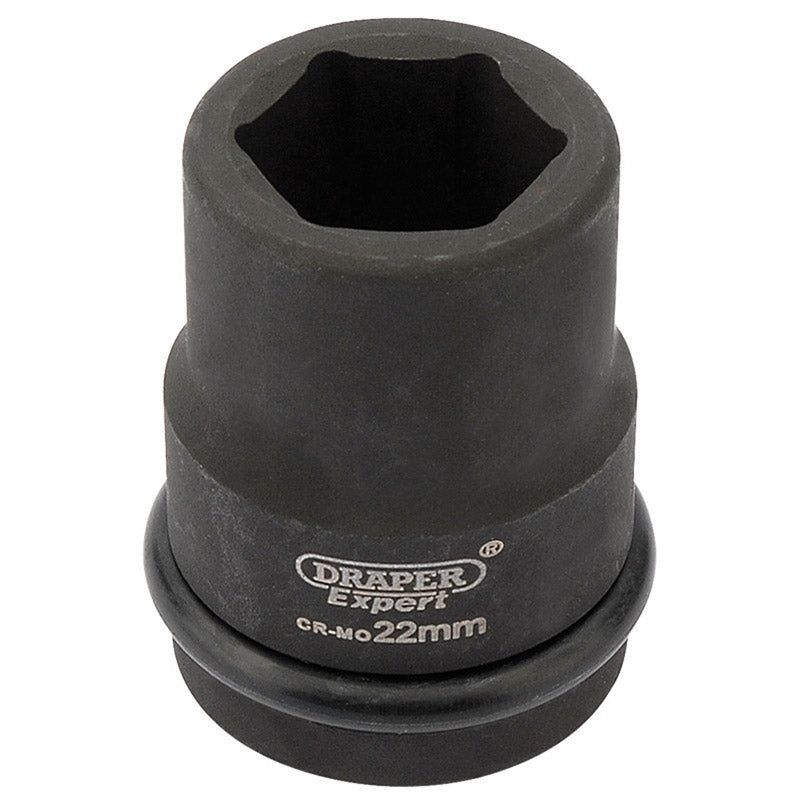 Draper Tools Expert 22mm 3/4 Square Drive Hi-Torq® 6 Point Impact Socket DRA75968