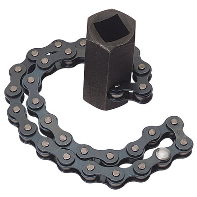 Draper Tools 1/2 Square Drive or 24mm 130mm Capacity Chain Oil Filter Wrench DRA77592
