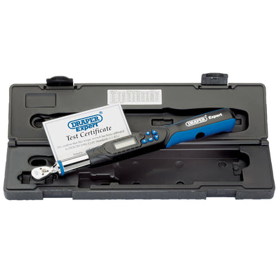 Draper Tools Expert 1/4 Sq. Dr. Electronic Precision Torque Wrench 6-30Nm DRA77991