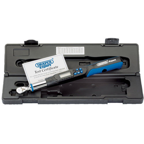 Draper Tools Expert 1/4 Sq. Dr. Electronic Precision Torque Wrench 6-30Nm DRA77991