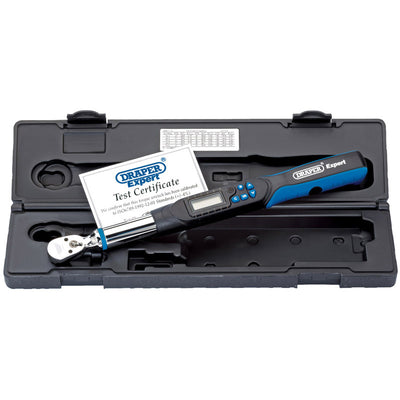 Draper Tools Expert 3/8 Sq. Dr. Electronic Precision Torque Wrench 27-135Nm DRA77992