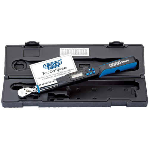 Draper Tools Expert 3/8 Sq. Dr. Electronic Precision Torque Wrench 27-135Nm DRA77992