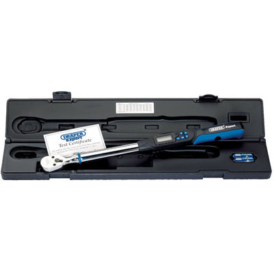 Draper Tools Expert 1/2 Sq. Dr. Electronic Precision Torque Wrench 40-200Nm DRA77993